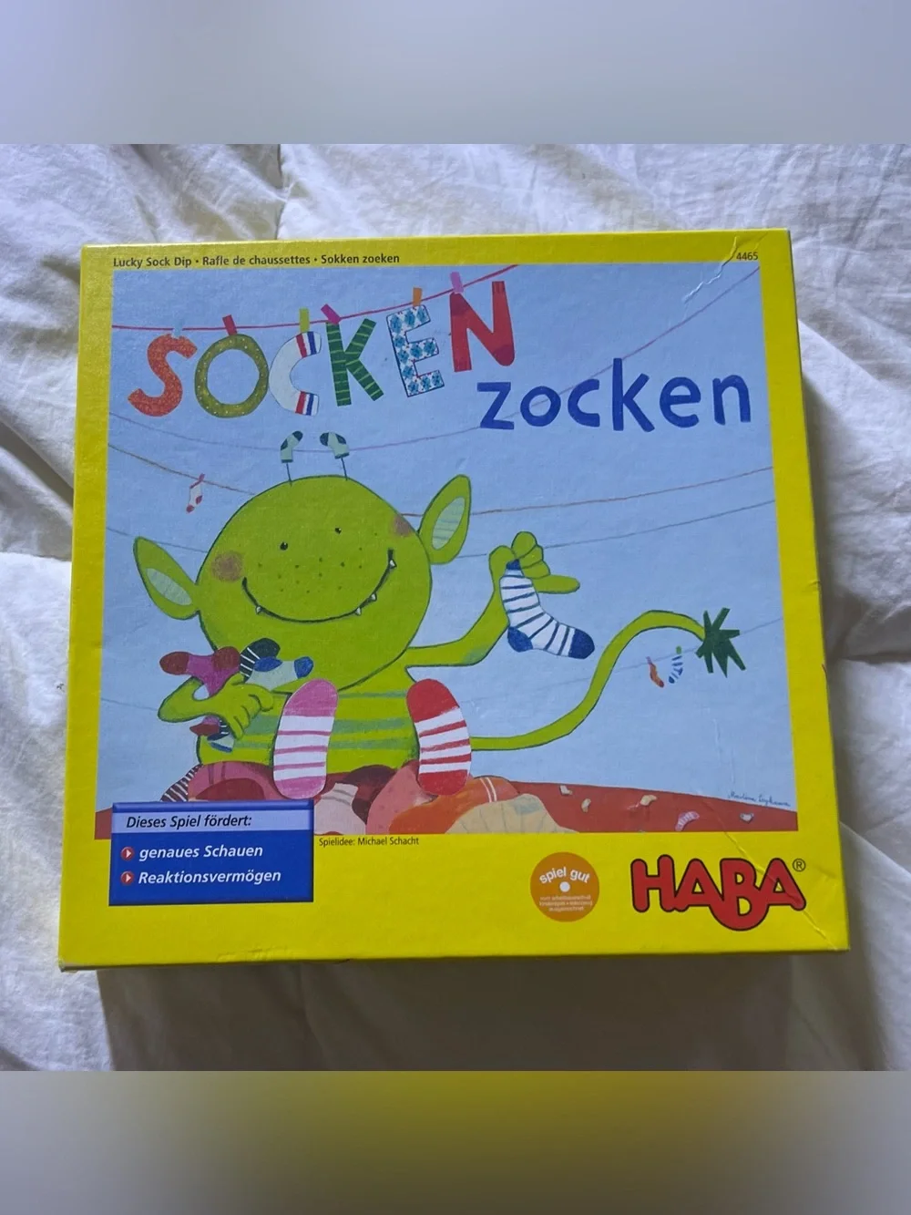 HABA Socken Zocken Lucky Sock Dip Matching Game
